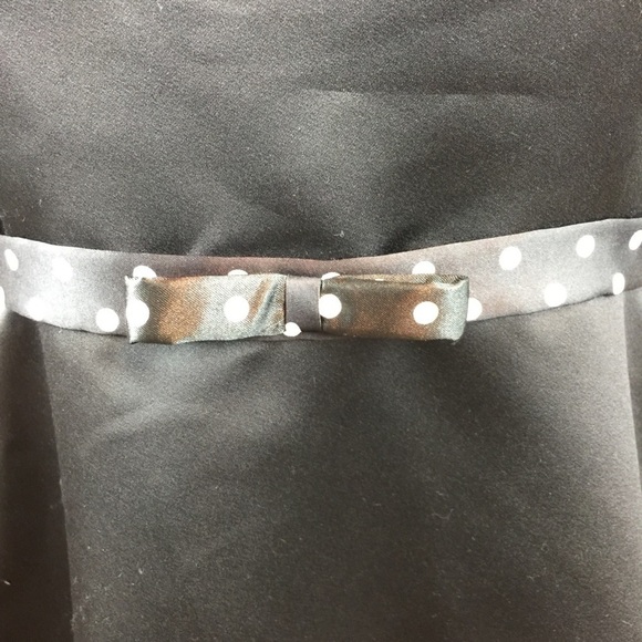 Vintage Gunne Sax X Jessica McClintock Black Polka - Picture 3 of 10